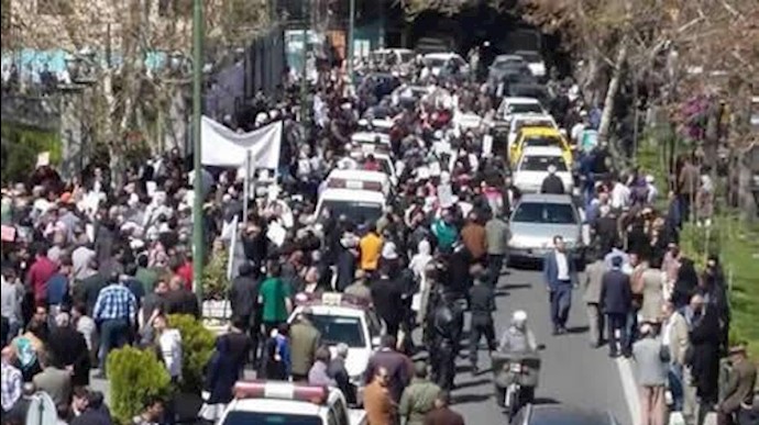 تجمع اعتراضی غارت‌شدگان مؤسسه موسوم به البرز ایرانیان