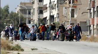 موج گسترده آوارگان بی سرپناه در حومه دمشق