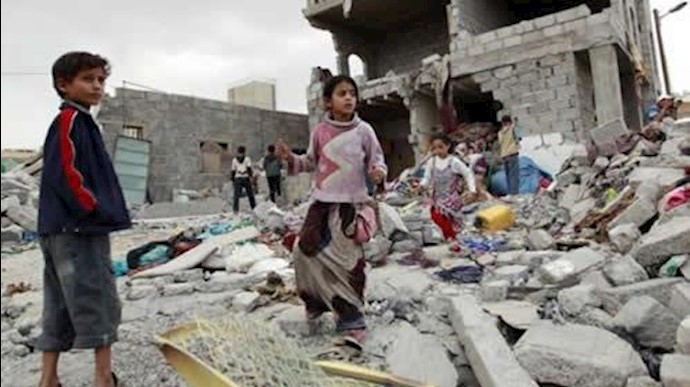 تصویری از کودکان یمنی