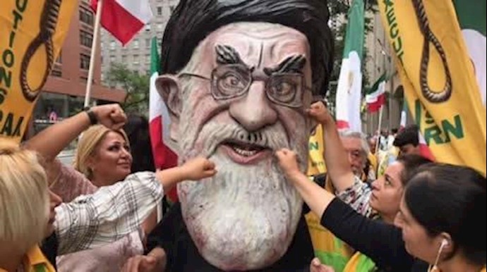 تظاهرات هواداران مقاومت ایران در نیویورک
