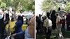 تحصن شبانه غارت‌شدگان کاسپین  