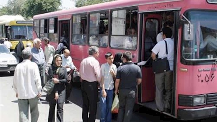 ناوگان اتوبوسهای فرسوده تهران و دزدی و چپاول نجومی مهره های رژیم 