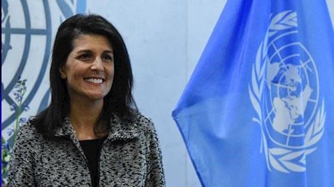 نیکی هیلی سفیر آمریکا در سازمان ملل 