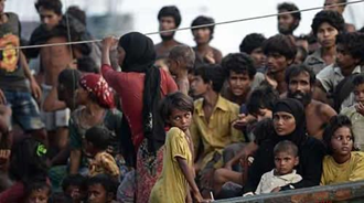 فرار مسلمانان روهینگیا از ترس کشتار 