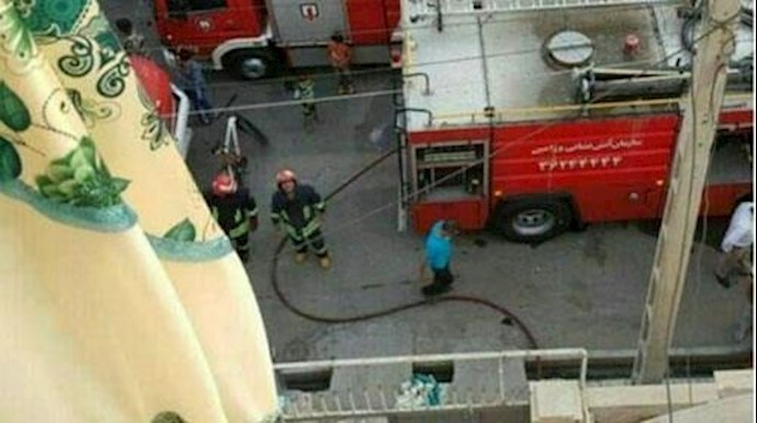 انفجار کپسول گاز در قم