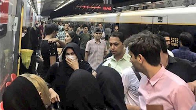 خودکشی یک دختر جوان در متروی تهران 