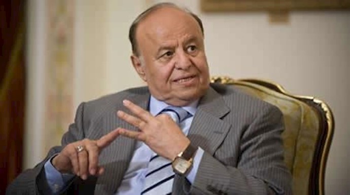 عبد ربه منصور هادی رئیس‌جمهور دولت قانونی یمن