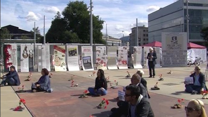 اکسیون و نمایشگاه قتل عام 67 در ژنو