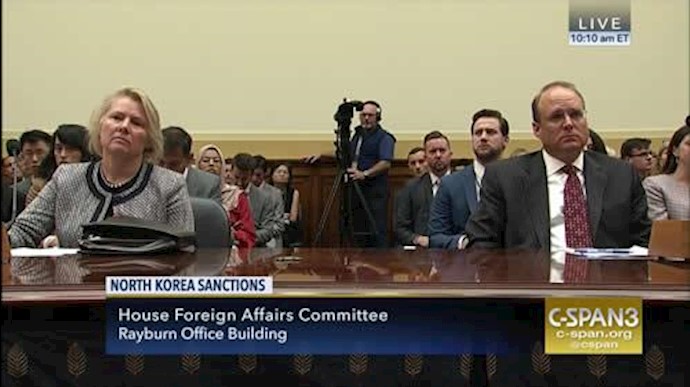 جلسه استماع کنگره آمریکا حول تهدیدات کره شمالی و رژیم آخوندی