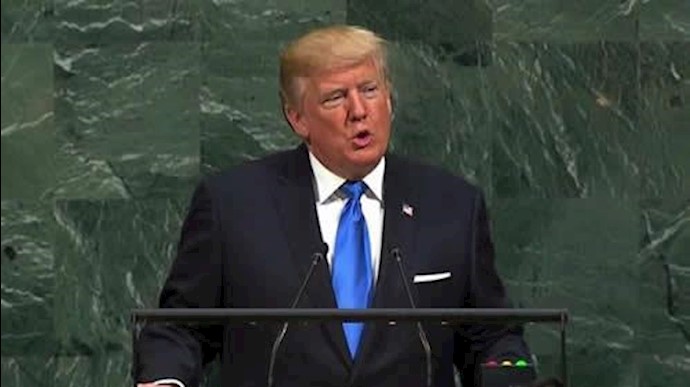 سخنرانی دونالد ترامپ در مجمع عمومی ملل متحد و وحشت رژیم 