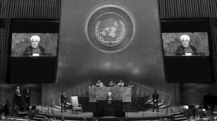 آخوند روحانی در مجمع عمومی ملل‌متحد