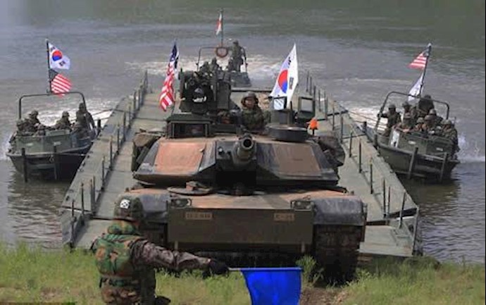 مانور نظامی مشترک آمریکا و کره جنوبی