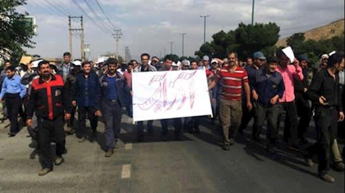 اعتصاب کارگران کارخانه آذرآب اراک