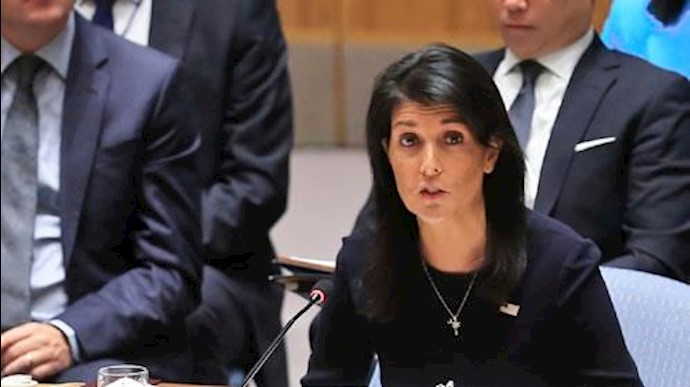 نیکی هیلی  در شورای امنیت ملل متحد