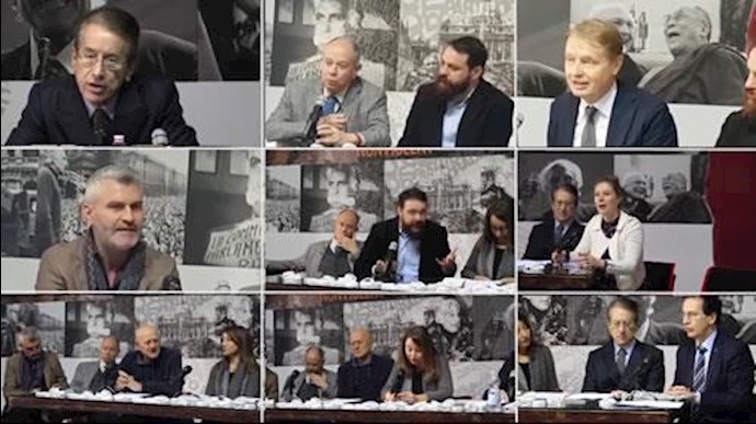 همبستگی با قیام مردم ایران در کنفرانس حزب رادیکال ایتالیا