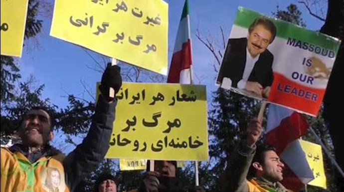 شعار هر ایرانی مرگ بر خامنه‌ای