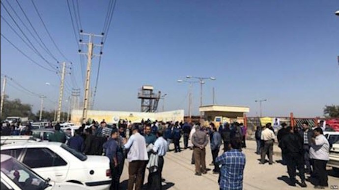 اعتصاب ۳۵۰۰ کارگر گروه ملی صنعتی فولاد ایران دراهواز