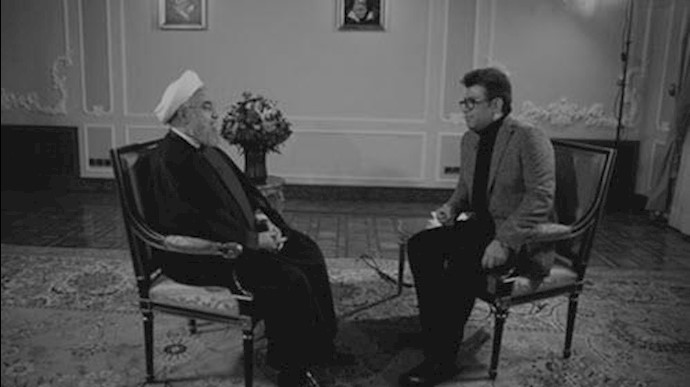 گفتگوی تلویزیونی آخوند روحانی
