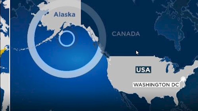 زلزله هشت دو دهم ریشتری در خلیج آلاسکا