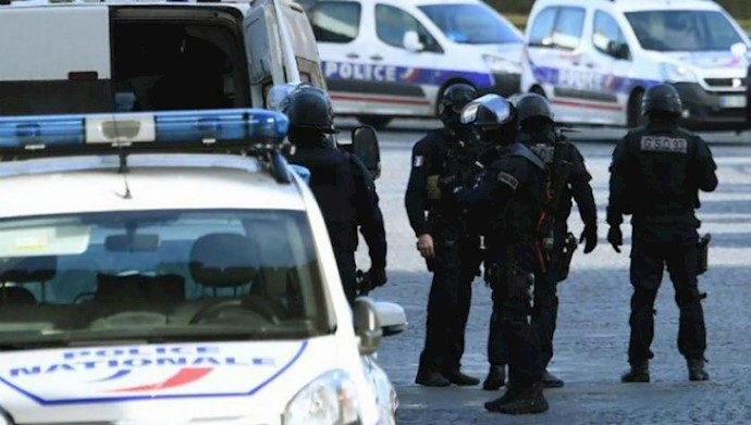 حمله پلیس فرانسه به مرکز وابسته به رژیم ایران