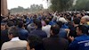 تجمع اعتراضی کارگران گروه ملی فولاد اهواز