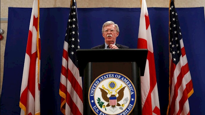 جان بولتون مشاور امنیت ملی آمریکا