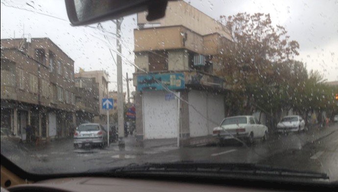 اعتصاب بازاریان تهران خیابان مازندران دروازه شمیران