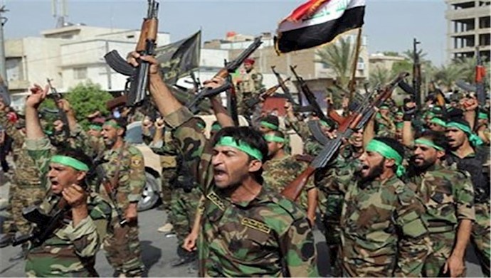 شبه نظامیان عراقی وابسته به رژیم ایران - عکس آرشیو