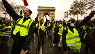تظاهرات جلیقه‌زردها در فرانسه