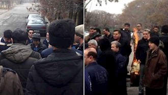 تجمع اعتراضی کارگران کارخانه بلبرینگ‌سازی تبریز در اعتراض به پرداخت نشدن مطالبات مزدی خود ۲دی