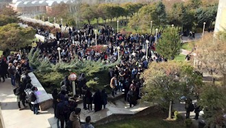  تجمع اعتراضی دانشجویان دانشگاه صنعتی سهند تبریز به‌مناسبت روز دانشجو ۱۷آذر