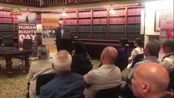 کنفرانس در پارلمان نیو سات ولز استرالیا در حمایت از اعتراضات و مقاومت مردم ایران
