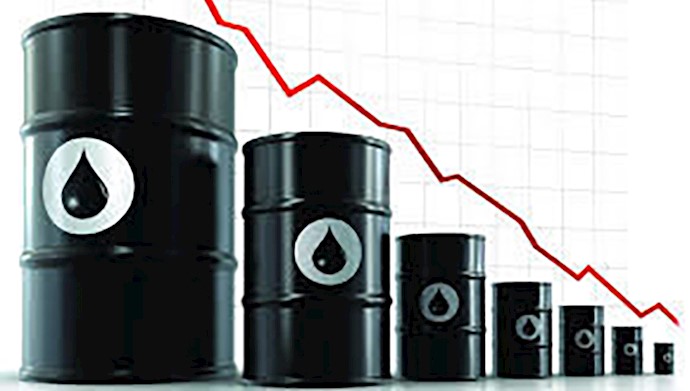 سقوط بهای نفت به پایین‌ترین میزان در یک سال گذشته