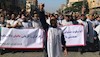 تظاهرات کارگران فولاد اهواز