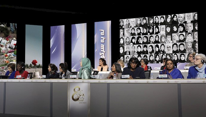 کنفرانس «قیام ایران و نقش زنان» پاریس 