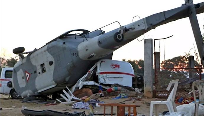 سقوط هلیکوپتر وزیر کشور مکزیک در جریان بازدید از مناطق زلزله زده