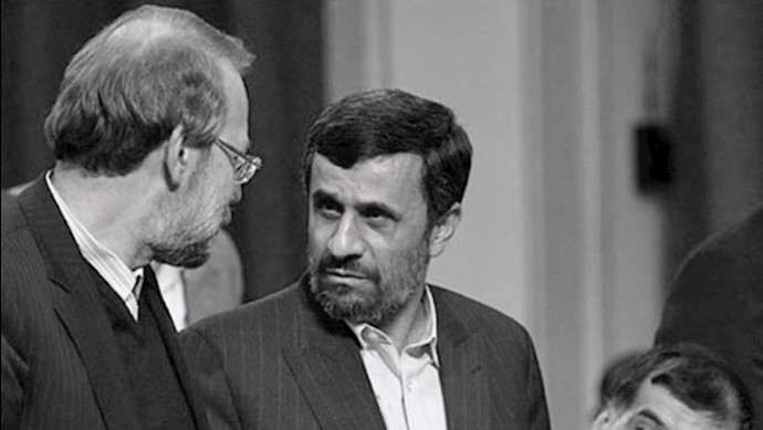 احمدی‌نژاد - آخوند لاریجانی
