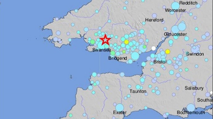 زلزله در انگلستان و ولز