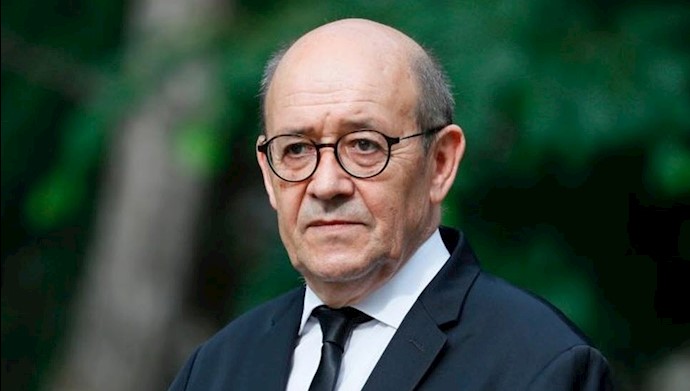 ژان ایو لودریان وزیر خارجه فرانسه