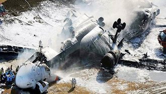 سقوط هواپیما در قله دنا