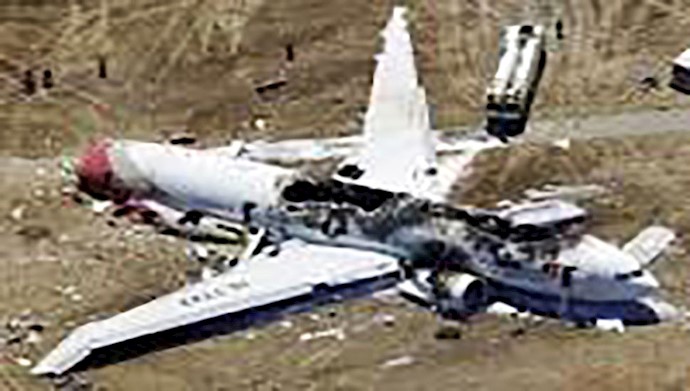 سقوط هواپیما در دنا