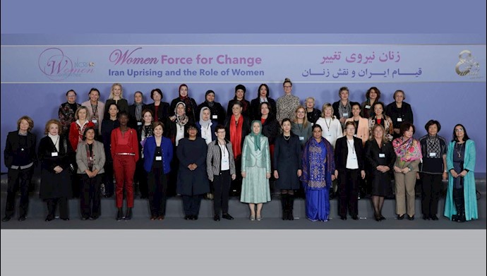کنفرانس «قیام ایران و نقش زنان» پاریس ۲۸ بهمن ۱۳۹۶