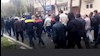 تظاهرات کارگران کاشی و سرامیک حافظ در شیراز
