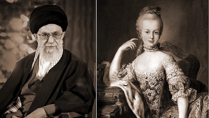 خامنه‌ای و ماری آنتوانت