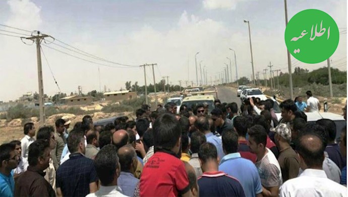 تجمع اعتراضی لنجداران بوشهر
