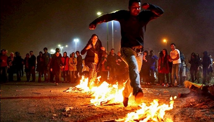 جشن چهارشنبه سوری در تهران 