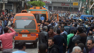 انفجار یک خودروی بمبگذاری شده در اسکندریه مصر  