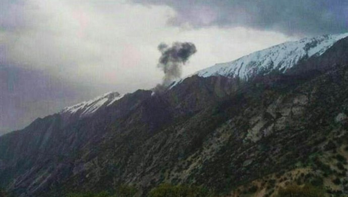 سقوط هواپیمای ترکیه یی در ایران
