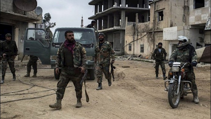 مزدوران نیروی تروریستی قدس در سوریه
