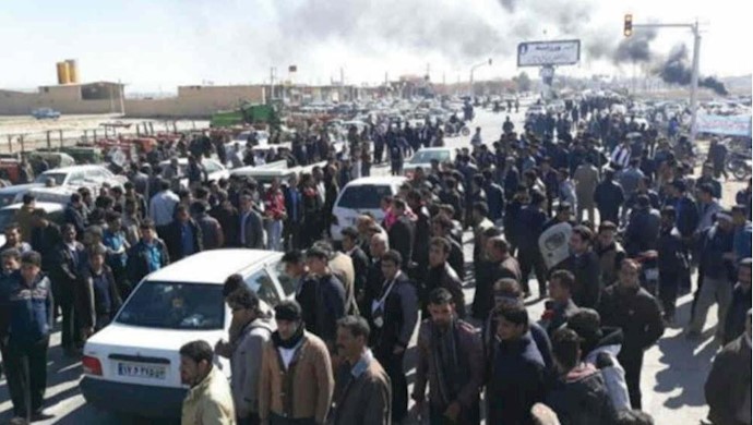 تظاهرات کشاورزان اصفهان
